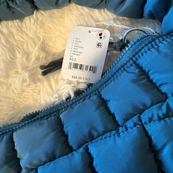 Quilted Carryall Bag from FP Movement by Free People 
In Endzone Blue NWT - Picture 2 of 2